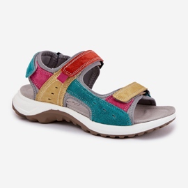 Sandalias de cuero para mujeres McKeylor 95347 Multikolor multicolor 4
