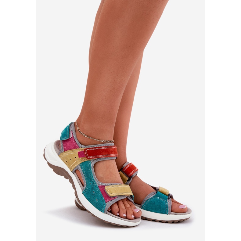 Sandalias de cuero para mujeres McKeylor 95347 Multikolor multicolor 1 Sandalias de cuero para mujeres McKeylor 95347 Multikolor multicolor 1