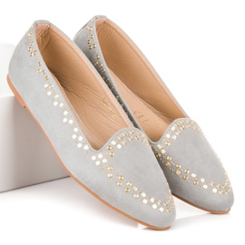 Vices Bailarinas de ante gris 1