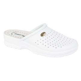 Vriston Zapatos para mujeres zapatillas médicas cómodas alessia white blanco 2