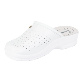 Vriston Zapatos para mujeres zapatillas médicas cómodas alessia white blanco 3