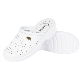 Vriston Zapatos para mujeres zapatillas médicas cómodas alessia white blanco 4
