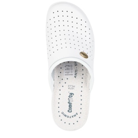 Vriston Zapatos para mujeres zapatillas médicas cómodas alessia white blanco 6