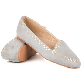 Vices Bailarinas de ante gris 4
