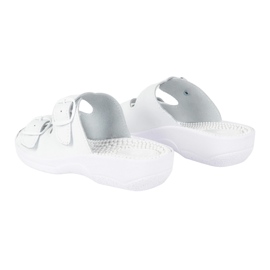 Vriston Zapatos de mujer Flaps ajustables Fakirki masajeando con picos nadia blanco 5