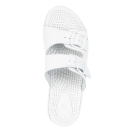 Vriston Zapatos de mujer Flaps ajustables Fakirki masajeando con picos nadia blanco 6