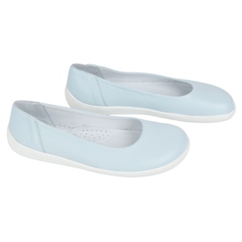 Olivier Los zapatos minimalistas de mujer descalzo resbalaron en 1771pol azul 4