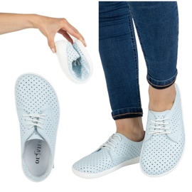 Olivier Zapatos minimalistas de trabajo minimalistas de mujeres descalzos 1288 Pol Blue azul 2 Olivier Zapatos minimalistas de trabajo minimalistas de mujeres descalzos 1288 Pol Blue azul 2