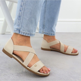 Evento Sandalias de mujeres con beige Evalo 3884 5