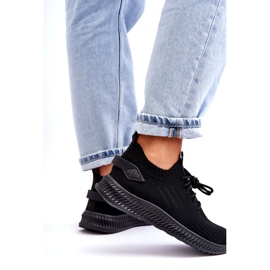 Slip de mujeres: zapatos deportivos negros 2