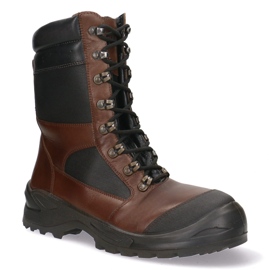 Botas de caza de cuero Sollidne Pollonus Brown Presupuesto 6-0131-001 marrón 1