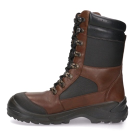 Botas de caza de cuero Sollidne Pollonus Brown Presupuesto 6-0131-001 marrón 2