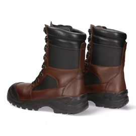 Botas de caza de cuero Sollidne Pollonus Brown Presupuesto 6-0131-001 marrón 4