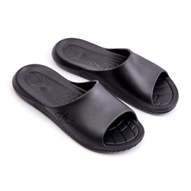 Flops de espuma para hombres para 4f Black Pool negro 1