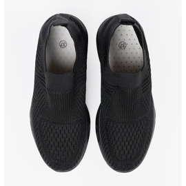Botas deportivas para mujeres, resbalón negro 3
