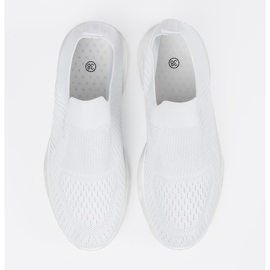 Zapatos deportivos de mujeres blancas blanco 5