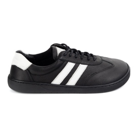 Joker Zapatos minimalistas de mujeres descalzos hechos de cuero natural 908J Negro 6