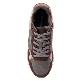 Zapatillas Animas Hi-Tec, marrón y gris. 3