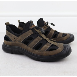 Zapatos de cuero para hombres marrones abiertos T.Sokolski L25-382 marrón 1 Zapatos de cuero para hombres marrones abiertos T.Sokolski L25-382 marrón 1