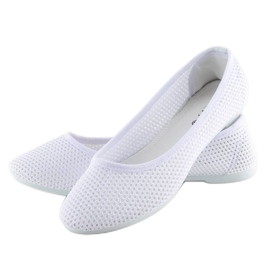 Bailarinas malla blanca JX56 blanco 6