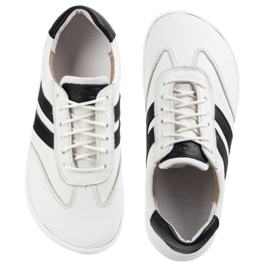 Zapatos de cuero para mujeres Joker Blackorwhite White - zapatillas minimalistas Olivier blanco 14