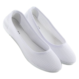 Bailarinas malla blanca JX56 blanco 4