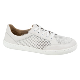 WASAK Zapatos de mujer de cuero minimalista de mujeres 0772SW White blanco 4