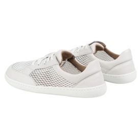WASAK Zapatos de mujer de cuero minimalista de mujeres 0772SW White blanco 6