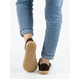Zapatos de mujer Barefoot de cuero marrón 0772W WaSak - Calzado natural minimalista 2