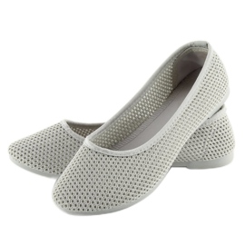 Bailarinas malla gris JX56 Gris 5
