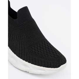 Shelvt Deportivas sin cordones de mujer negras. negro 5