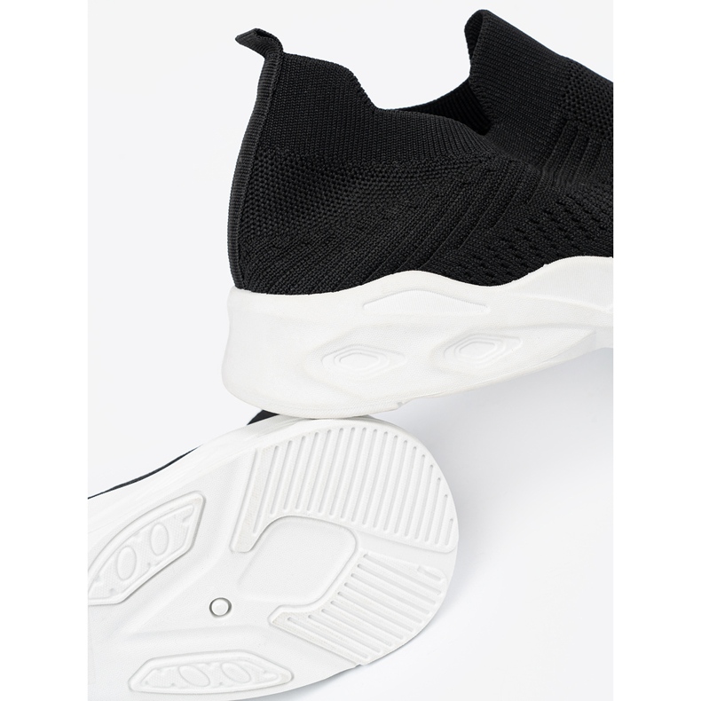 Shelvt Deportivas sin cordones de mujer negras. negro 1