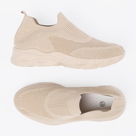 Shelvt Zapatos deportivos livianos, beige 4