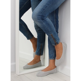Bailarinas malla gris JX56 Gris 3