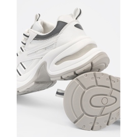 Shelvt Zapatos de plataforma blancos para mujer. 1