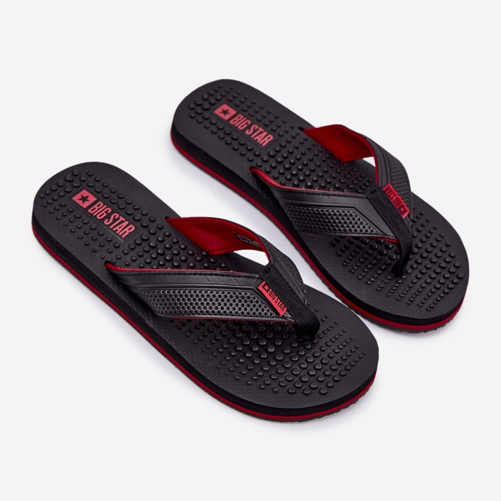 Men's Flip -Flops Big Star RR1744441 Negro 1