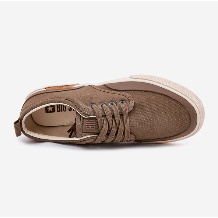 Material Men's Big Star RR174064 Sneakers caqui verde 2