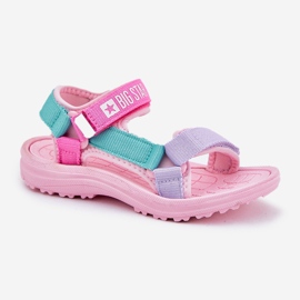 Big Star RR374519 Sandalias de niños rosas rosado 5