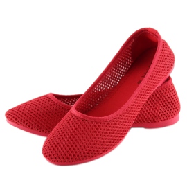 Bailarinas malla roja JX56 Rojo 5