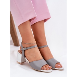Sandalias de mujeres en el post Vinceza 20275 gris 6