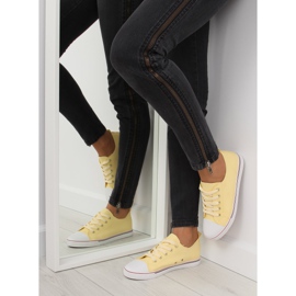 Deportivas de mujer amarillas cara amarilla XL01p Beige amarillo 3