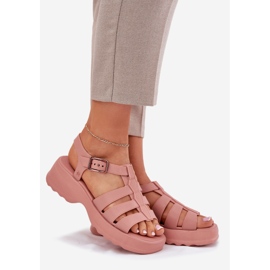 Sandalias para mujeres Fragant Zaxy RR285116 Dirty Pink rosado 1