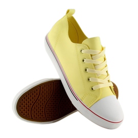 Deportivas de mujer amarillas cara amarilla XL01p Beige amarillo 4