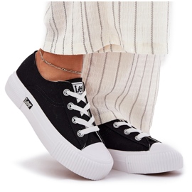 Zapatillas para mujeres en la plataforma Lee Isla C Women Low 50251001 Negro 9
