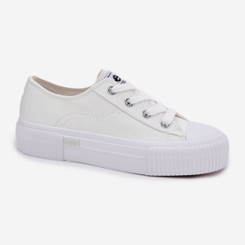 Zapatillas para mujeres en la plataforma Lee Isla C Women Low 50251001 White blanco 4