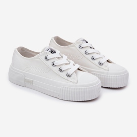 Zapatillas para jóvenes para niños Lee Isla C Low 50251058 White blanco 1