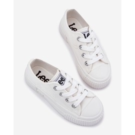 Zapatillas para jóvenes para niños Lee Isla C Low 50251058 White blanco 6