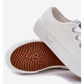 Zapatillas para jóvenes para niños Lee Isla C Low 50251058 White blanco 4