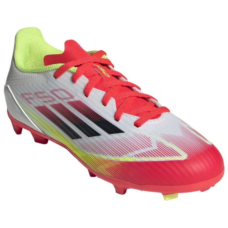 Zapatos adidas f50 liga fg/mg ie3747 blanco 3