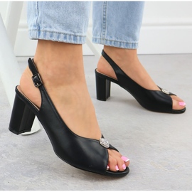 Sandalias femeninas en la publicación Black Jezzi 6985 negro 5